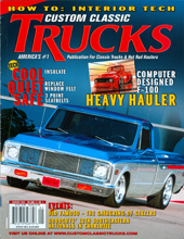 Installing heatshield insulation to 1974 Chevy, Stepside
